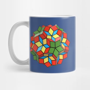 Rhombic Zonohedron Mug